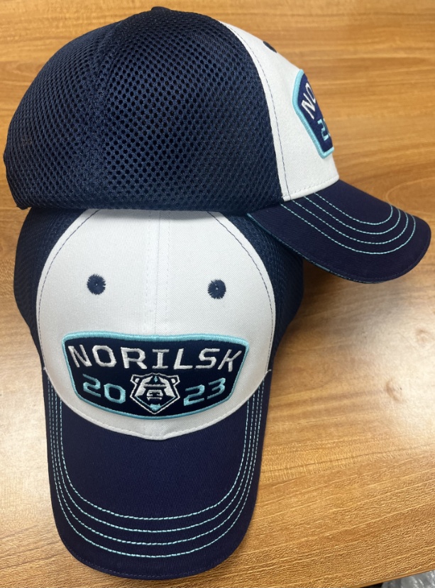 Cap HC Norilsk dark blue setka 24.06.17
