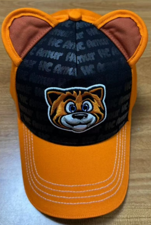 Cap HC Amur orange+black kid 25.06.24