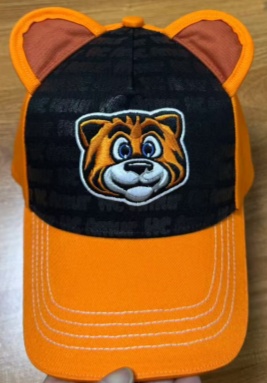 Cap HC Amur orange+black kid 25.06.24