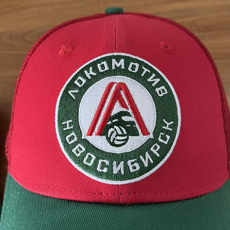 Cap VC Lokomotiv NSK red green