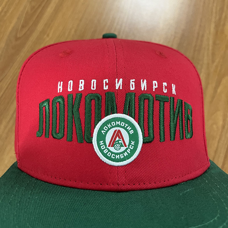 Cap VC Lokomotiv NSK red green Snapback