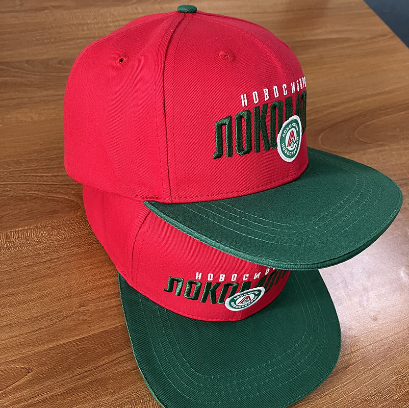 Cap VC Lokomotiv NSK red green Snapback