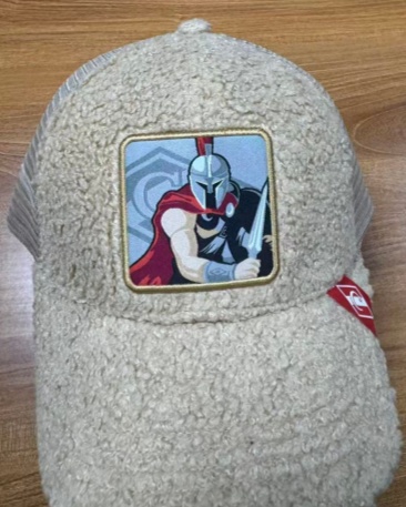 Cap HC Spartak beige plush gladiator 25.12.05