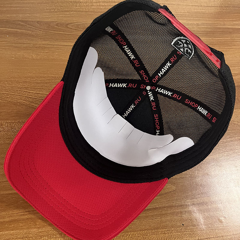 Cap HC Avangard black+red setka 2022
