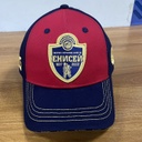 Cap FC Enisey dark blue+red mini