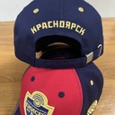Cap FC Enisey dark blue+red mini