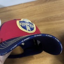 Cap FC Enisey dark blue+red mini