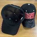 Cap Boec black setka