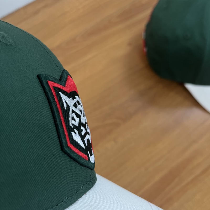 Cap HC Ak Bars dark green+white