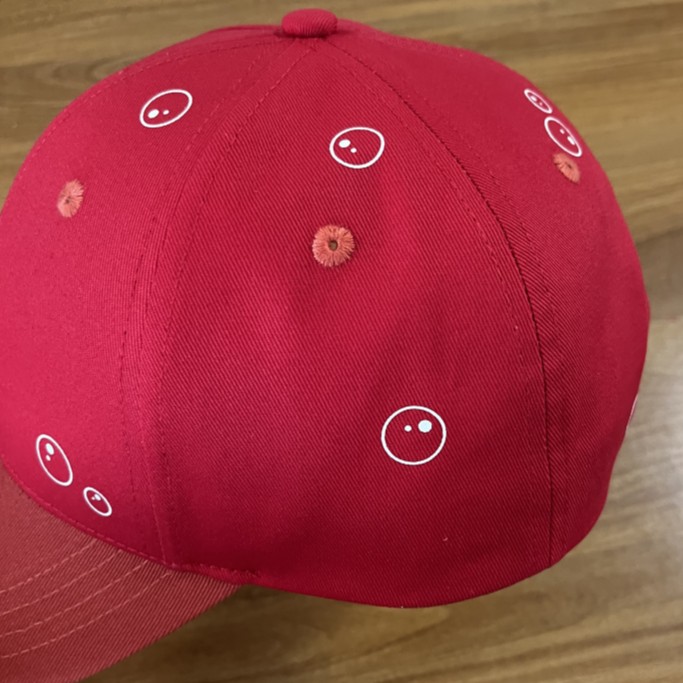 Cap Dubl Bubl red