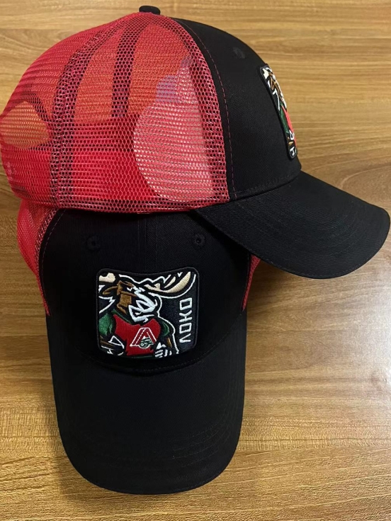 Cap VC Lokomotiv black+red setka