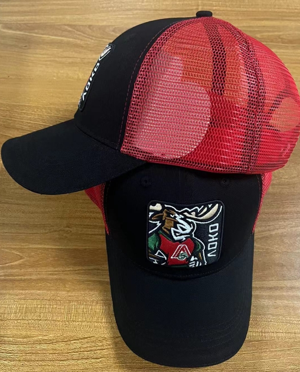 Cap VC Lokomotiv black+red setka