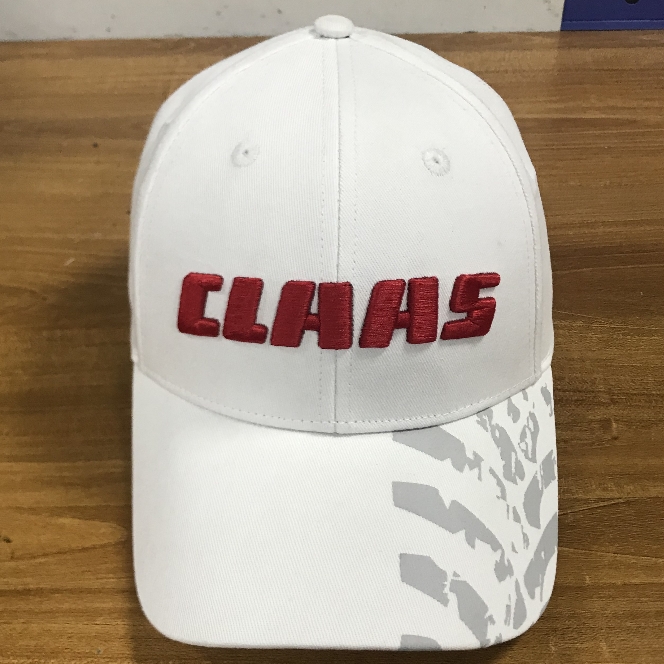Cap CLAAS whtie