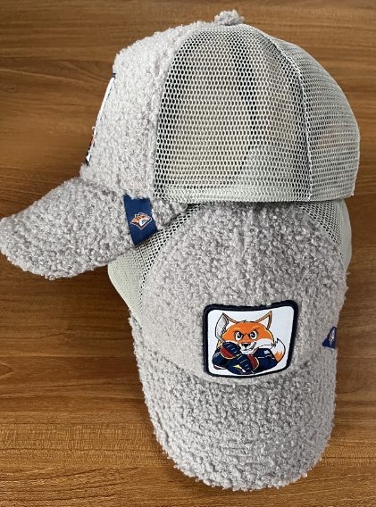 cap hk metallyrg grey plush