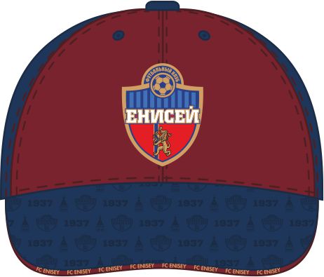 Cap FC Enisey dark blue+gold