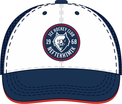 Cap HC Neftekhimik dark blue+white kid 24.05.17