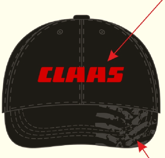 Cap CLAAS black