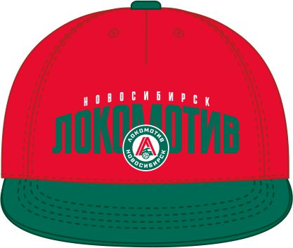 Cap VC Lokomotiv NSK red green Snapback