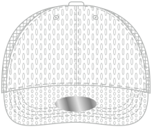 光板Cap black setka